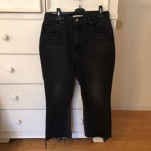 Abercrombie Jeans - The kick flare ultra high rise. Sized 30/10S